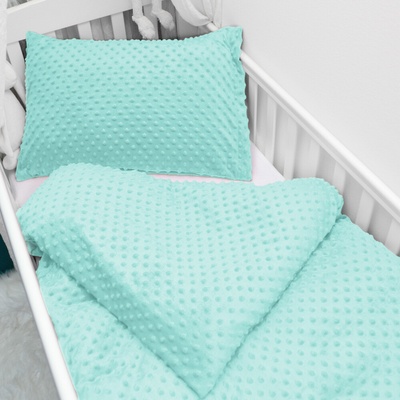 Biante Minky TOP 3D MKP-055 Svetlo mintové 90 x 120 cm 40 x 60 cm