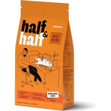 Half&Half Cat Sterilized hovädzie 2 kg