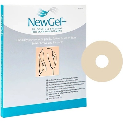 NewGel+ NG-120 Areola silikonová náplast na jizvy 2 ks béžová