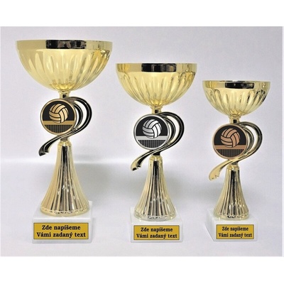 VIZINGR Volejbalové poháry 333-LAC023 333-LAC023/24 cm