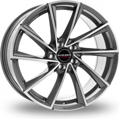 Borbet VTX 7,5x19 5x108 ET40 graphite polished