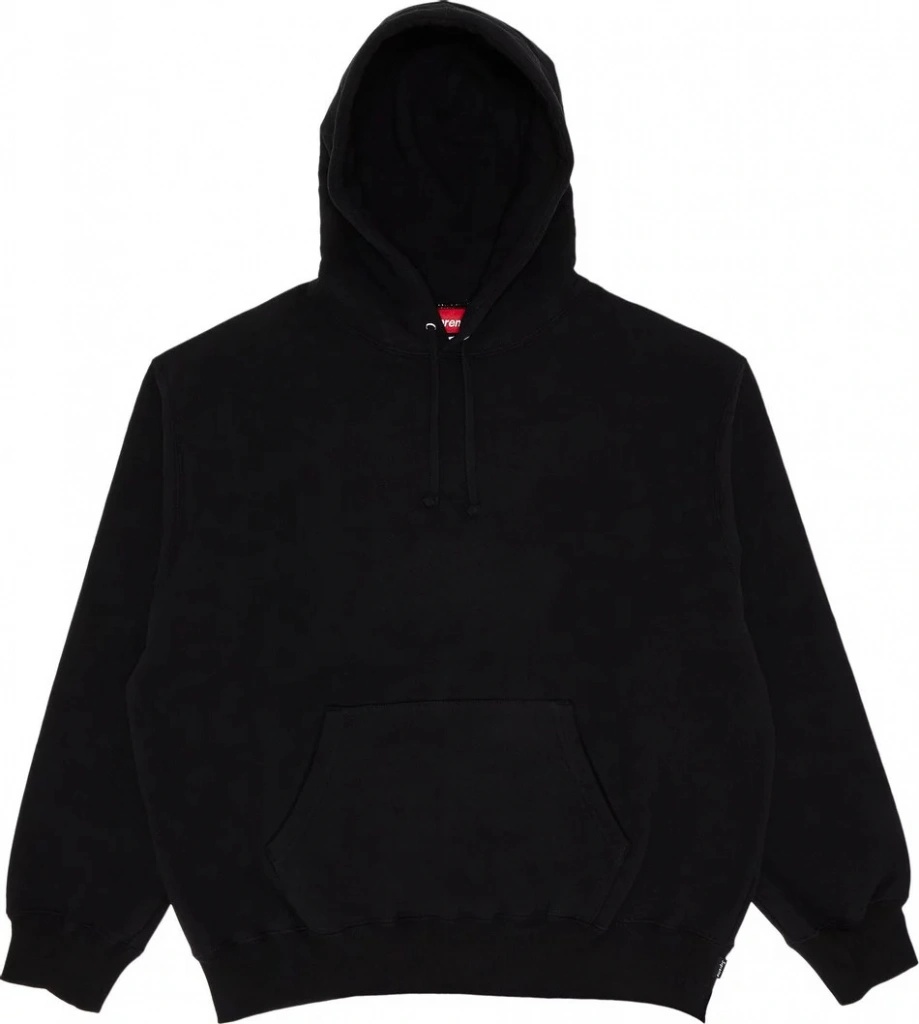 Supreme Satin Applique Hooded Sweatshirt FW24 Black - Heureka.cz