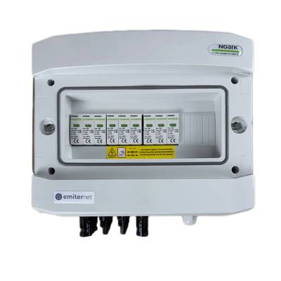EM-1352N_DCAC Разпределителна кутия DCAC, IP65, SPD DC Noark 1000V тип 2, 1 x PV верига, 1 x MPPT, ограничител AC Noark тип 2, 10A 1-Ф, RCD 100mA (EM-1352N_DCAC)