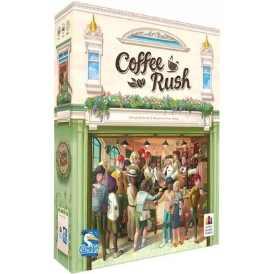 Gémklub Настолна игра Coffee Rush - на унгарски език (KBG10001)