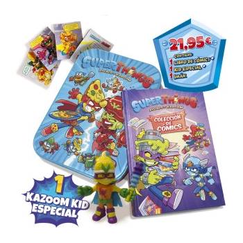 Libro Coleccionista Cómics Superthings - KK y GK Series Versión LATA