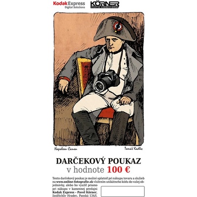 Elektronický darčekový poukaz Alza.sk na nákup tovaru v hodnote 100 €