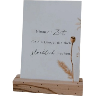 Eulenschnitt Pohľadnica - Nimm dir Zeit