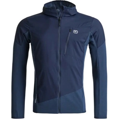 Pánska bunda Ortovox TRACE HYBRID JACKET tmavo modrá