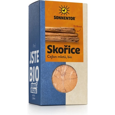 Sonnentor Škorica Cejlon mletá Bio 40 g