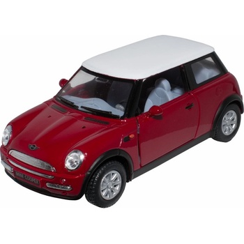 Kinsmart Mini Cooper vínová 1:28