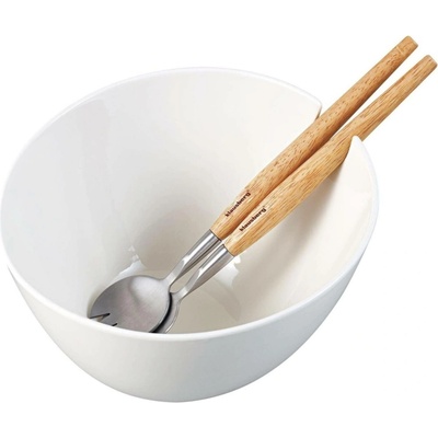 Klausberg KB7787 Salátová mísa s lžícemi 23 cm