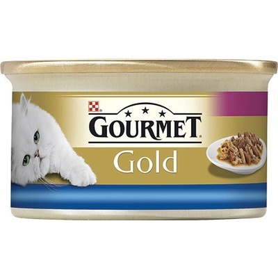 Gourmet Gold mořské ryby & špenát 85 g