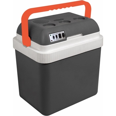 Voltz Хладилна кутия Oliver Voltz OV51448A24, 24 литра, DC 12V/220-240V, Отопление 50C, Oхлаждане 13-18C, Сив/оранжев (OV51448A24)