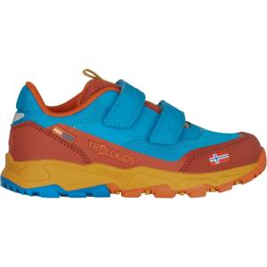Trollkids Детски мултиспорт обувки Trollkids Kid's Preikestolen Hiker Multisport shoes - Red Clay / Dynamic Blue / Mustard - размер 40 (EU) (702-2108-1626)
