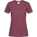 Stedman classic-t / Дамска обикновена тениска - бордо s (st2600bgrs)