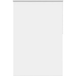 vidaXL Ролкова щора Blackout бял 160x210 см Ширина на плата 156, 6 см (4011972)