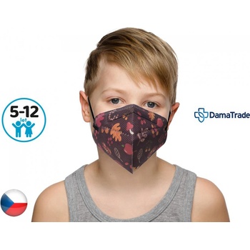 Dama Trade respirátor FFP2 vhodný pro děti Podzim 10 ks
