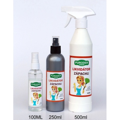 Puroder LIKVIDÁTOR ZÁPACHU pro domácnost i průmysl STRONG, 500 ml
