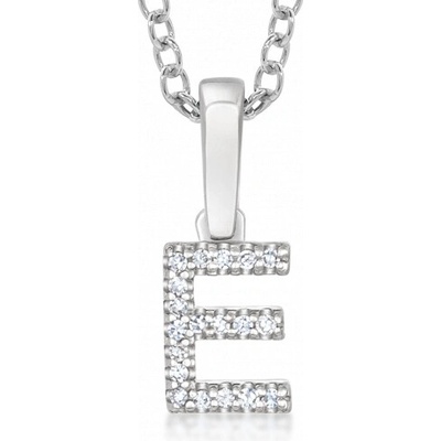 Sofia Diamonds zlatý prívesok písmeno E PAC322 E