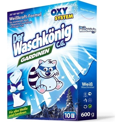 Waschkönig prášok na záclony a bielizeň 600 g 10 PD