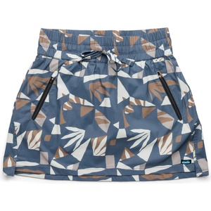 KAVU Дамска пола KAVU Women's Just Beachy Skirt - Mod Leaf (113-1211-0214)