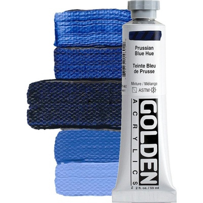 Golden Artist Colors Heavy Body АКРИЛНА боя Prussian Blue Hue 59 ml 1 бр (0001460-2)