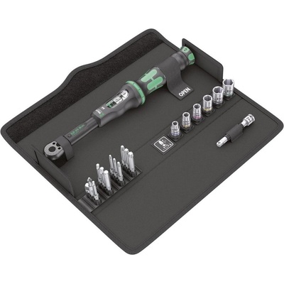 Wera Click-Torque A 6 Set 1 momentový kľúč s prepínací račňou 1/4 6,3 mm 2.5 - 25 Nm 05130110001