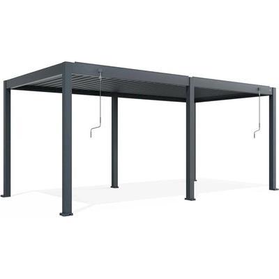 Umbroso Hliníková zahradní pergola PERARA 600x300cm antracit