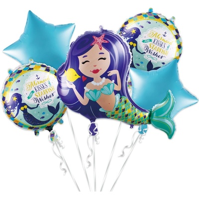 Godan jx-885717 Set fóliových balónov Mermaid