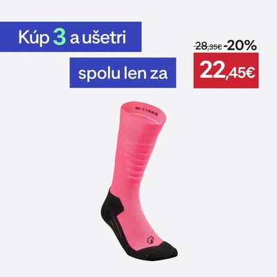Wedze hrejivé pohodlné 500 ružové
