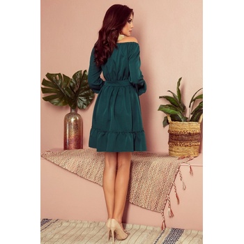 Numoco dámske šaty Daisy 265-1 tmavozelené