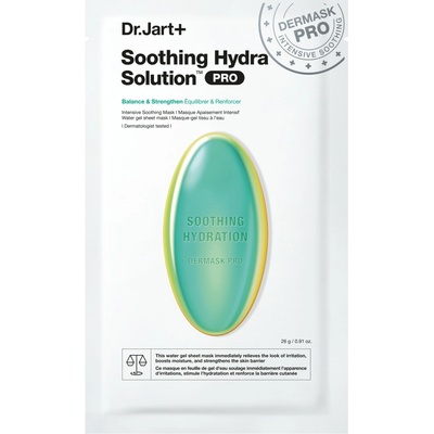 Dr. Jart+ Soothing Hydra Solution Intensive Soothing Mask regeneračná a hydratačná maska na tvár 26 g