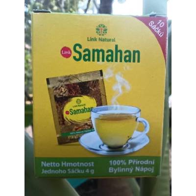 Link Natural Samahan ajurvédský bylinný nápoj 100 x 4 g (10 x 10)