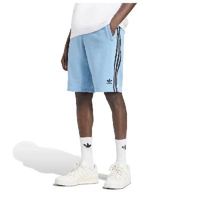 Къси панталони Adidas Originals Adicolor 3 Stripes shorts - Blue (Ash Blue / Black)