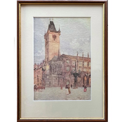 Jansa Václav - Staroměstská radnice | 27.5x36.8