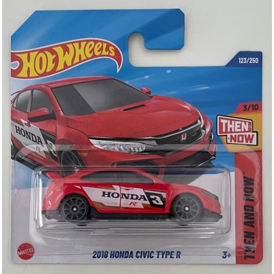 Hot Wheels 2018 Honda Civic Type R Červená Case D 2025
