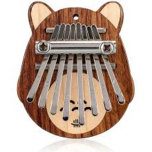 Hluru Mini Kalimba 7 kláves C-dur orech
