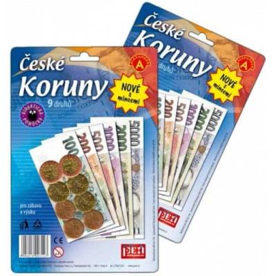 Alexander České koruny didaktická pomůcky 2 ks