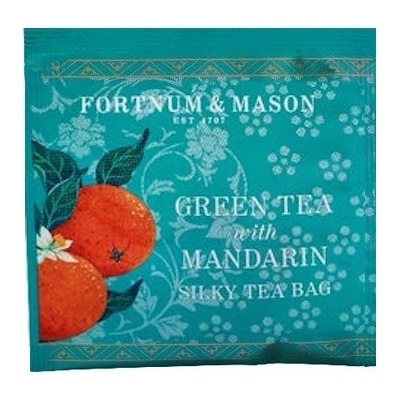 FORTNUM & MASON zelený čaj S MANDARINKOU 1 hedvábná pyramida