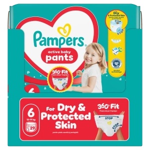 Pampers Active гащички VP S6 (29 бр. /фол)