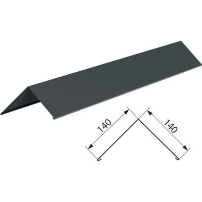 Blachotrapéz Hřebenáč hladký 20 SK Pladur Wrinkle Mat Plus antracitová šedá