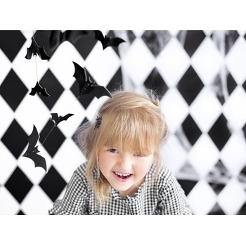 Party Deco Гирлянд "Прилепи" в Черно