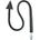 LATETOBED BDSM Line Weave Devil Tail Butt Plug Black