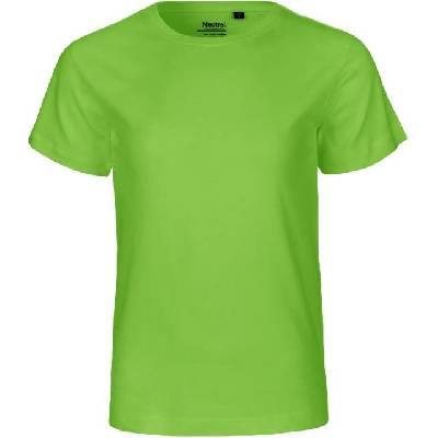Neutral O 30001 Dětské tričko z bio bavlny lime
