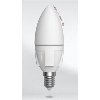 Skylinghting LED žárovka svíčková 6W E14 Teplá bílá