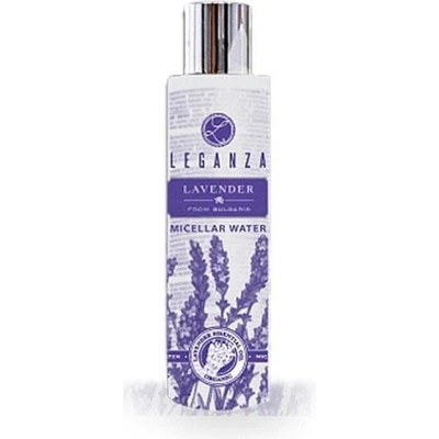 Leganza Lavender micelární čistící voda (Special Selected Bulgarian Organic Lavender Oil) 135 ml