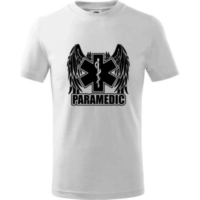 Paramedic tričko Biela