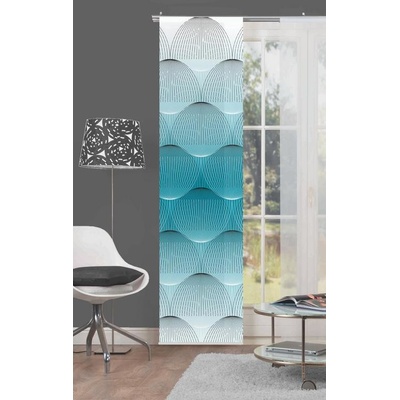 Home Wohnideen japonská stena 84132 BENARI 2807 petrol 245x60 cm (v x s)