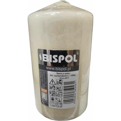 Bispol válcová 70/120 krémová