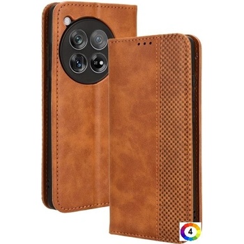 OnePlus Ace 3 5G / 12R 5G Retro Texture Wallet Калъф и Протектор